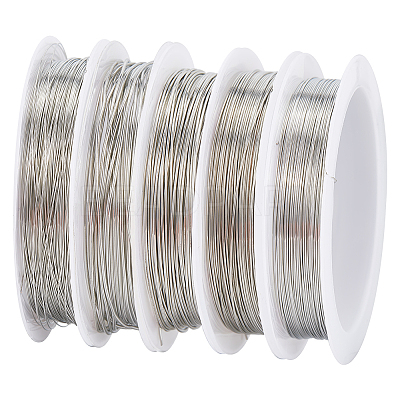 5 rolls 5 size Copper Jewelry Wire CWIR-SC0001-03C-1