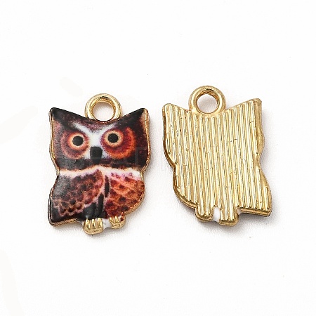 Printed Alloy Pendants PALLOY-H127-02G-01-1