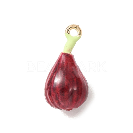 Alloy Enamel Pendants AL-CBA24A7-01G-11-1