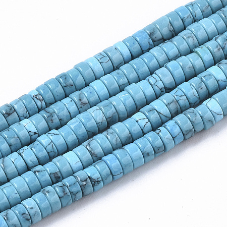 Synthetic Turquoise Beads Strands TURQ-N215-01G-1