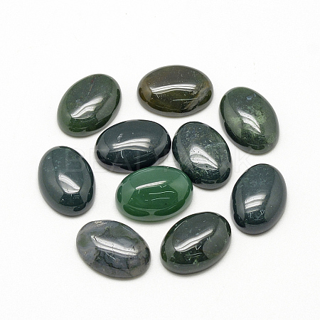 Natural Agate Cabochons G-R415-18x25-08-1