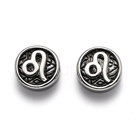 304 Stainless Steel Beads STAS-J033-01F-1