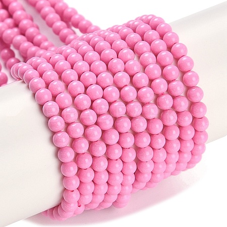 Synthetic Turquoise Beads Strands G-U004-02I-1