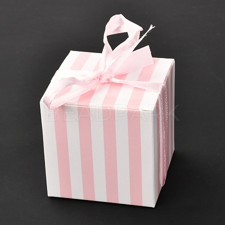 Square Foldable Creative Paper Gift Box CON-P010-C05-1