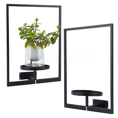 Iron Hanging Planter AJEW-WH0270-663-1