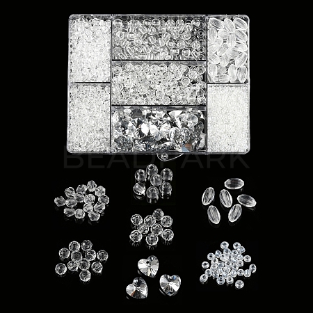 DIY Transparent Series Jewelry Making Kits DIY-YW0002-94A-1