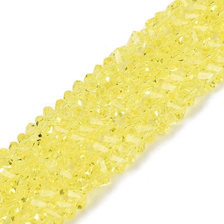 Transparent Glass Beads Strands GLAA-N018-3mm-03-1