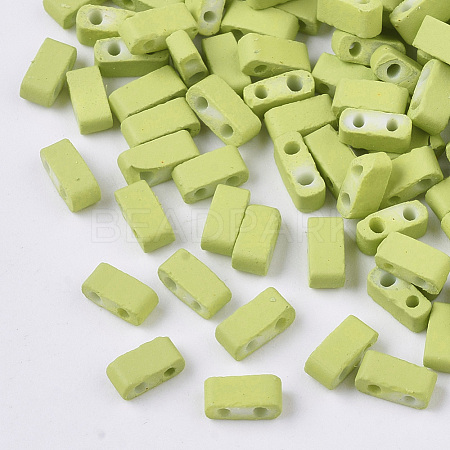 2-Hole Glass Seed Beads SEED-S023-31B-06-1