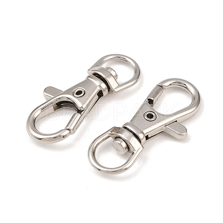 Alloy Swivel Lobster Claw Clasps X-E547Y-1