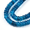 Dyed Natural White Jade Beads Strands G-T139-57A-04-3
