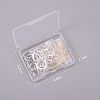 304 Stainless Steel Leverback Earring Findings STAS-NB0004-05-5