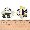 Alloy Enamel Pendants ENAM-G229-03G-02-3