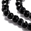 Natural Black Tourmaline Beads Strands LS-G-H266-11B-2