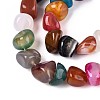 Natural Agate Beads Strands G-T142-66-3