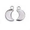 304 Stainless Steel Pendant Cabochon Settings STAS-P210-05P-2