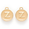 Golden Plated Alloy Enamel Charms X-ENAM-S118-06Z-1