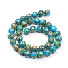 Synthetic Turquoise Beads Strands TURQ-G832-04-18mm-2