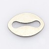 201 Stainless Steel Slice Chain Tabs X-STAS-P073-30-2