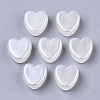 ABS Plastic Imitation Pearl Beads OACR-N008-001-1