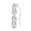 Peanut Shape Tea Infuser AJEW-P091-07P-4