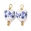 Handmade Porcelain Pendants PR-CBA8966-05G-1