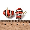 Handmade Porcelain Pendants PR-CBA0027-11G-07-3