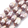 Natural Nucleated Pearl Beads Strands PEAR-B004-15D-02D-2