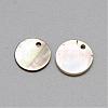 Black Lip Shell Charms SSHEL-R042-44-2