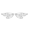 304 Stainless Steel Pendants STAS-WH0033-06P-1