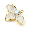 Rack Plating Alloy Rhinestone Pendants FIND-M033-03A-01-2