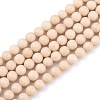 Natural Fossil Beads Strands LS-G-E110-6mm-2-1