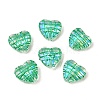 Transparent Glass Enamel Beads GLAA-S388-01E-1