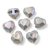 UV Plating Rainbow Iridescent Acrylic Beads OACR-P010-03F-2