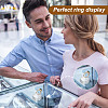 Acrylic Finger Ring Display Holders RDIS-WH0020-02A-01-6