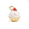 Alloy Enamel Charms ENAM-I067-02G-03B-1