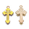 Alloy Enamel Pendants ENAM-S121-059K-2