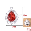 Glass Rhinestone Pendants FIND-WH0021-91S-07-1