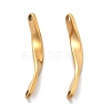 Ion Plating(IP) 202 Stainless Steel Connector Charms STAS-R138-01G-1
