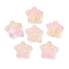 Transparent Spray Paint Glass Beads X1-GLAA-H035-02H-1