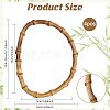 Bamboo D Shaped Handles Replacement FIND-CA0001-17-2