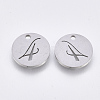 201 Stainless Steel Charms STAS-Q201-T087-4-1