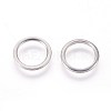 304 Stainless Steel Linking Rings STAS-F187-51P-10mm-2