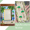 60Pcs Coconut Tree Resin Cabochons FIND-SC0024-03-5