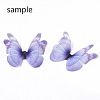 Polyester Fabric Wings Crafts Decoration X-FIND-S322-010A-08-3