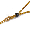 Nylon Cord Necklace Making X-MAK-T005-21D-2