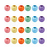 120Pcs 6 Colors Theaceae Wood Bead WOOD-CD0001-07-1