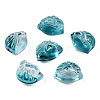 Transparent Spray Painted Glass Beads GLAA-N035-033-C01-2