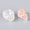 UV Plating Transparent Acrylic European Beads OACR-N160-22-4