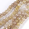 Spray Painted Glass Beads Strands GLAA-A038-C-58-1