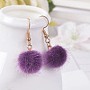 Alloy Polyester Dangle Earrings FS-WG470DC-17-1